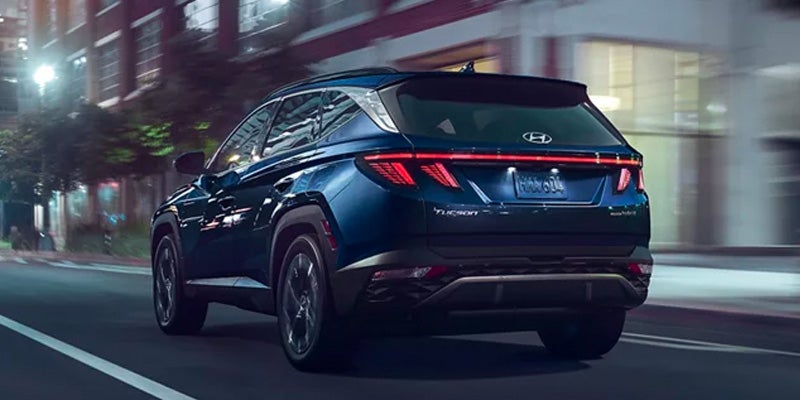 2024 Hyundai Tucson Back View