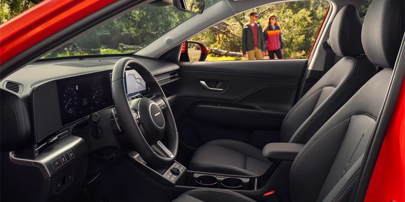 Interior of 2025 Hyundai Kona