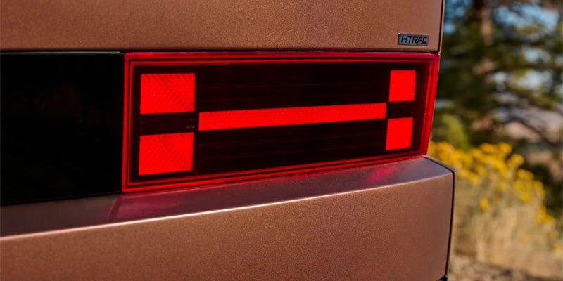 2025 Hyundai Santa Fe tail light