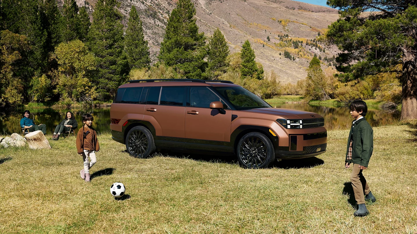 2026 Hyundai SANTA FE in Earthy Brass Matte