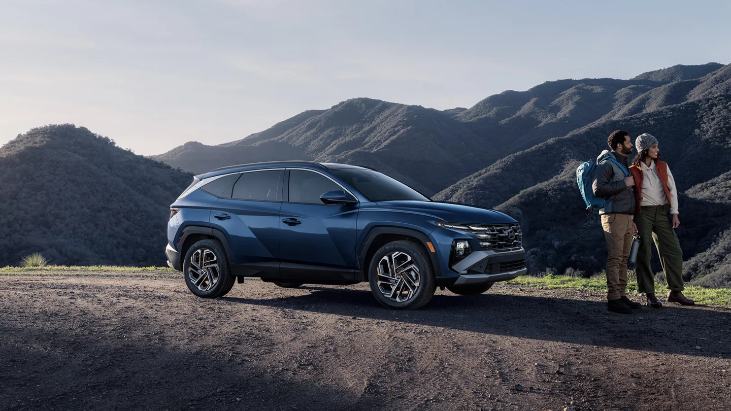 2026 Tucson Limited in Atlantis Blue