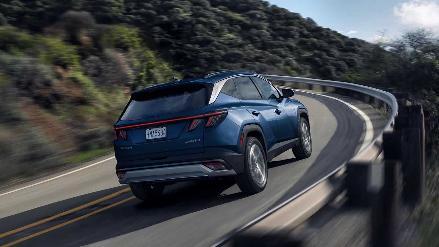 2026 TUCSON Hybrid with available LED taillights