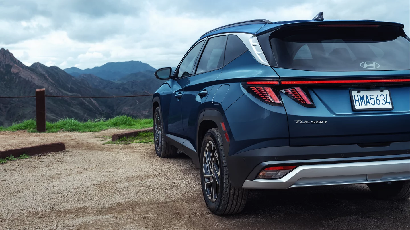 2026 TUCSON Hybrid with available LED taillights