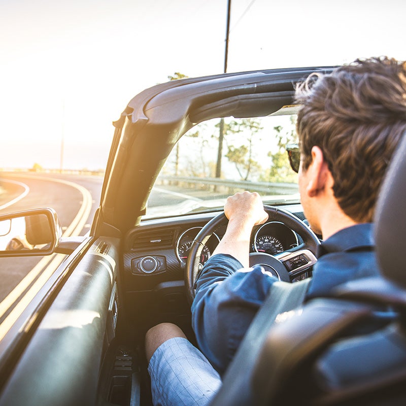 Mack Grubbs Hyundai in Hattiesburg MS customer driving to the dealership for service